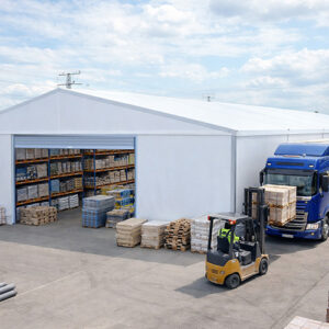 Capannone magazzino 15x30 m, alluminio, TITAN MAX